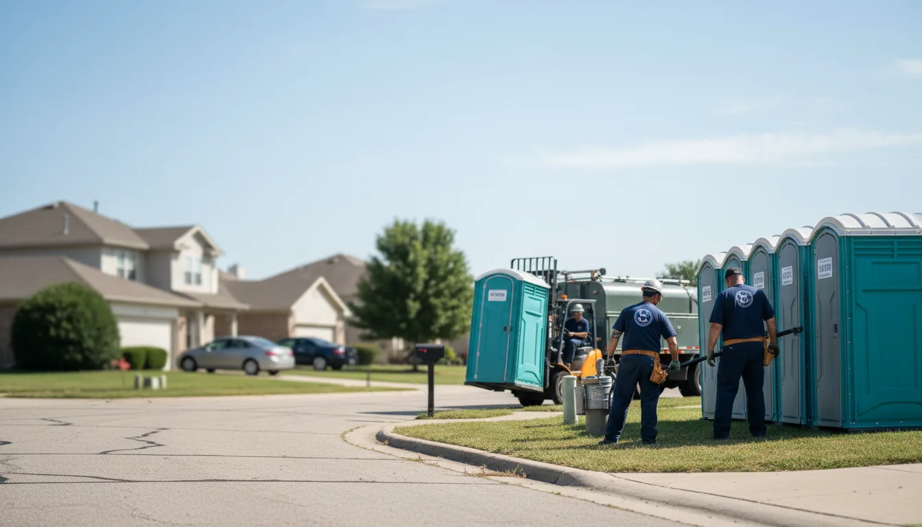 Porta Potty Rental in Bluejacket, OK near me